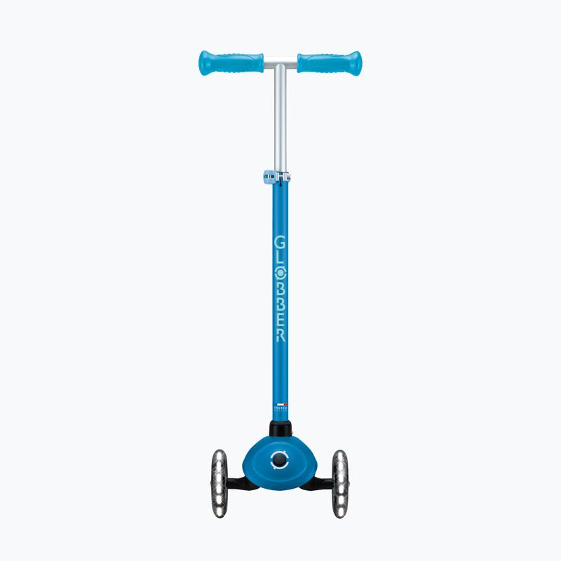 Hulajnoga trójkołowa dziecięca Globber Primo Plus Glow Lights petrol blue 5