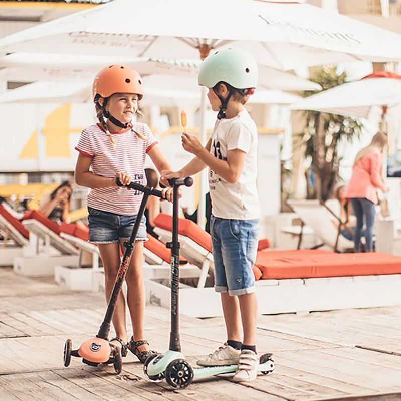 Kask dziecięcy Scoot & Ride S-M peach 7
