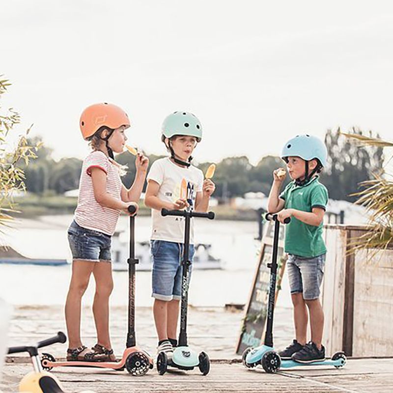 Kask dziecięcy Scoot & Ride S-M peach 8