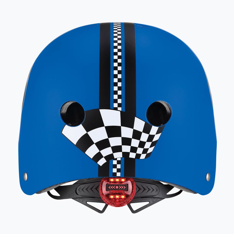 Kask dziecięcy Globber Elite Lights navy blue racing 4