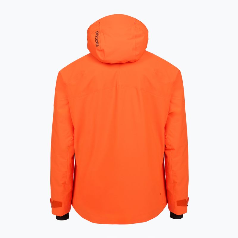 Kurtka narciarska męska Descente Angular Line mandarin orange 2