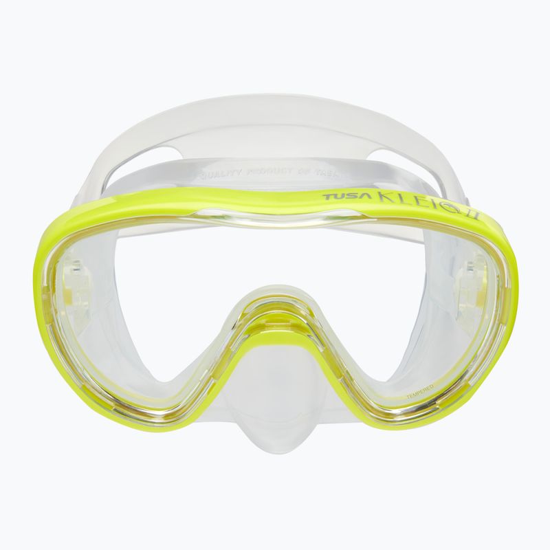 Maska do nurkowania TUSA Kleio white/yellow 2
