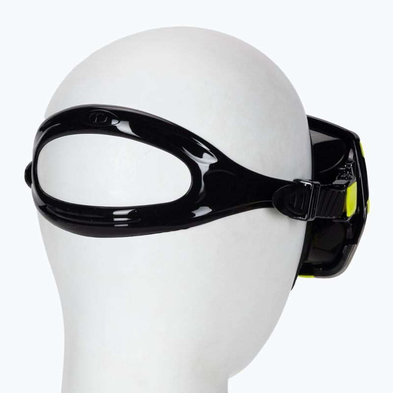 Maska do nurkowania TUSA Freedom HD yellow/black 4