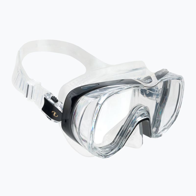 Maska do nurkowania TUSA Tri-Quest FD black/white