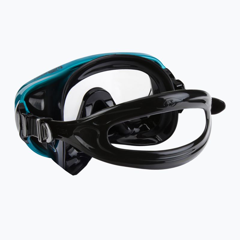 Maska do nurkowania TUSA Sportmask turquoise/black 4