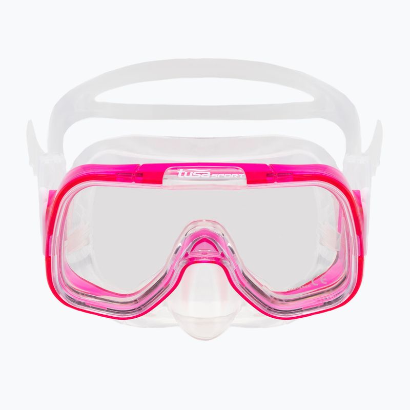Zestaw do nurkowania dziecięcy TUSA Mini-Kleio UC-0201 pink 6