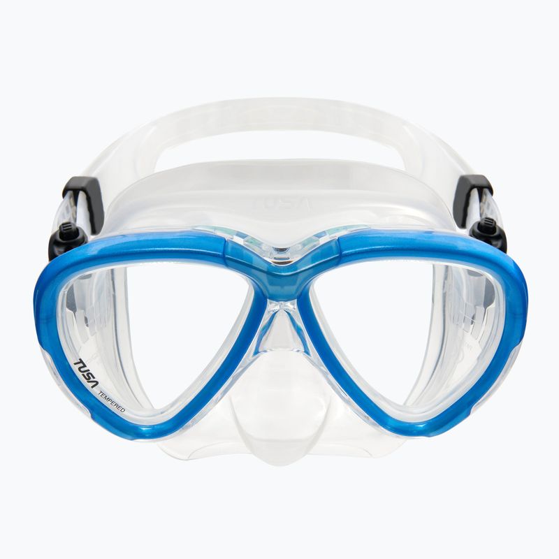 Maska do nurkowania TUSA Intega white/blue 2