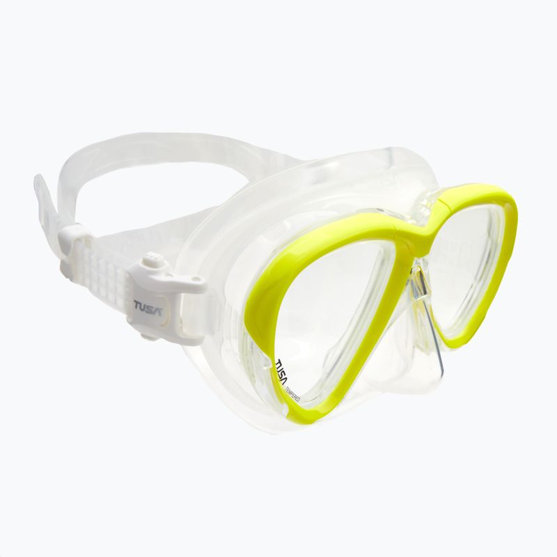 Maska do nurkowania TUSA Intega white/yellow