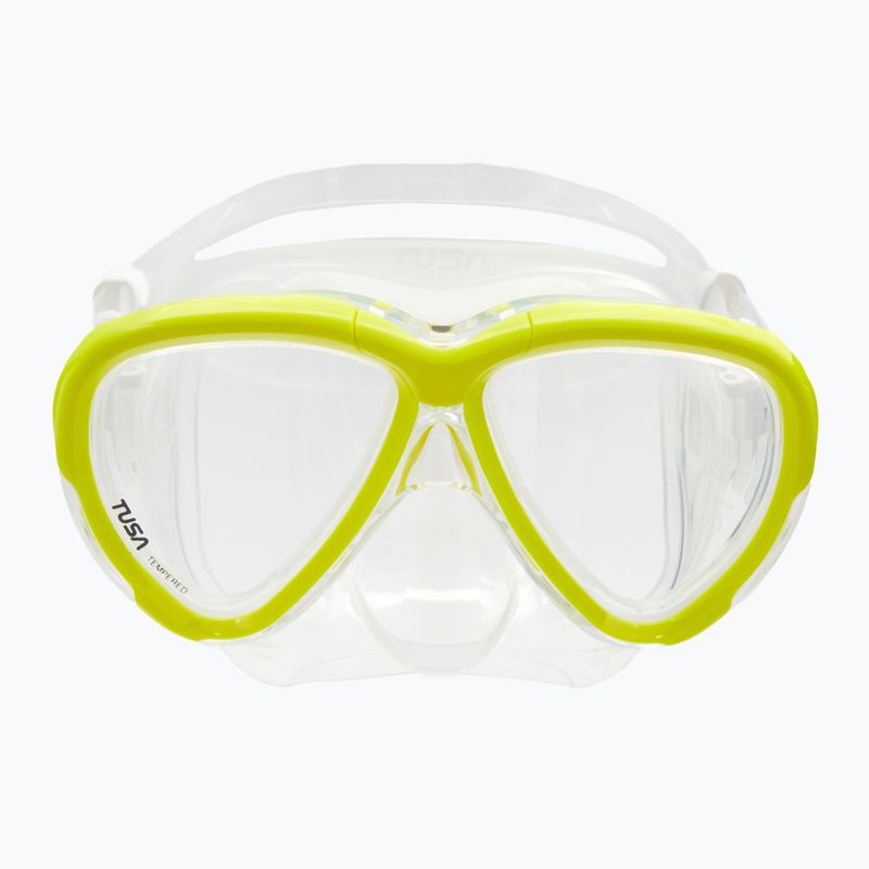 Maska do nurkowania TUSA Intega white/yellow 2