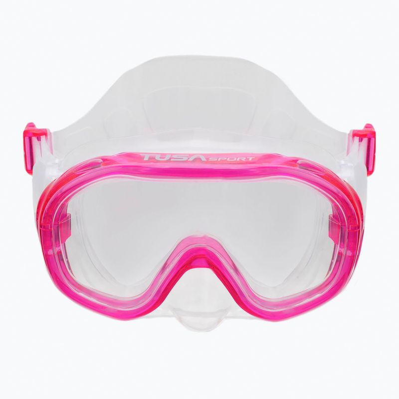 Zestaw do nurkowania dziecięcy TUSA Kleio Mini Fit pink 2