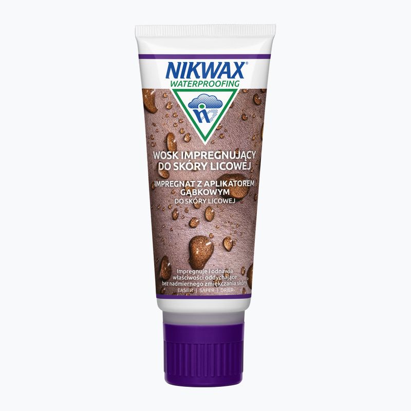 Impregnat do skóry licowej Nikwax Wosk 100 ml