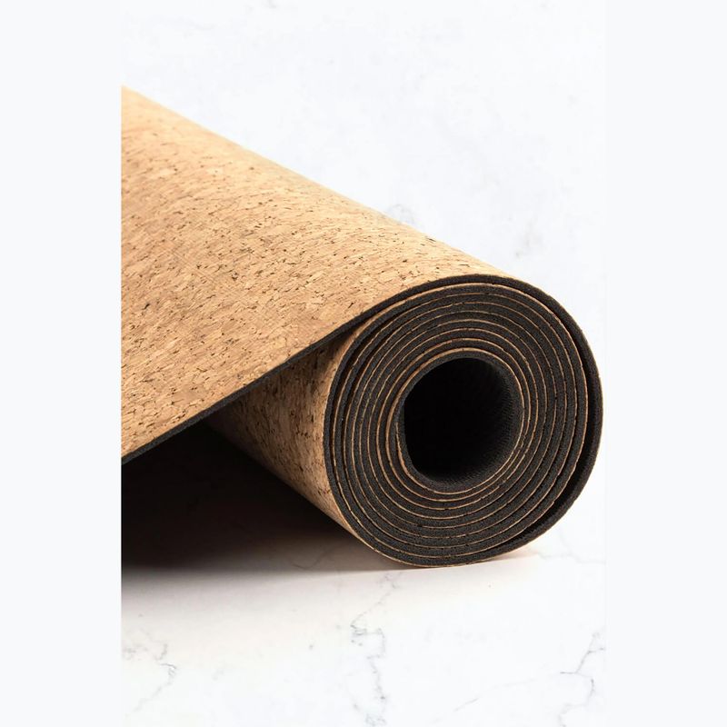 Mata do jogi Myga Cork/Rubber 2 mm brązowy 3