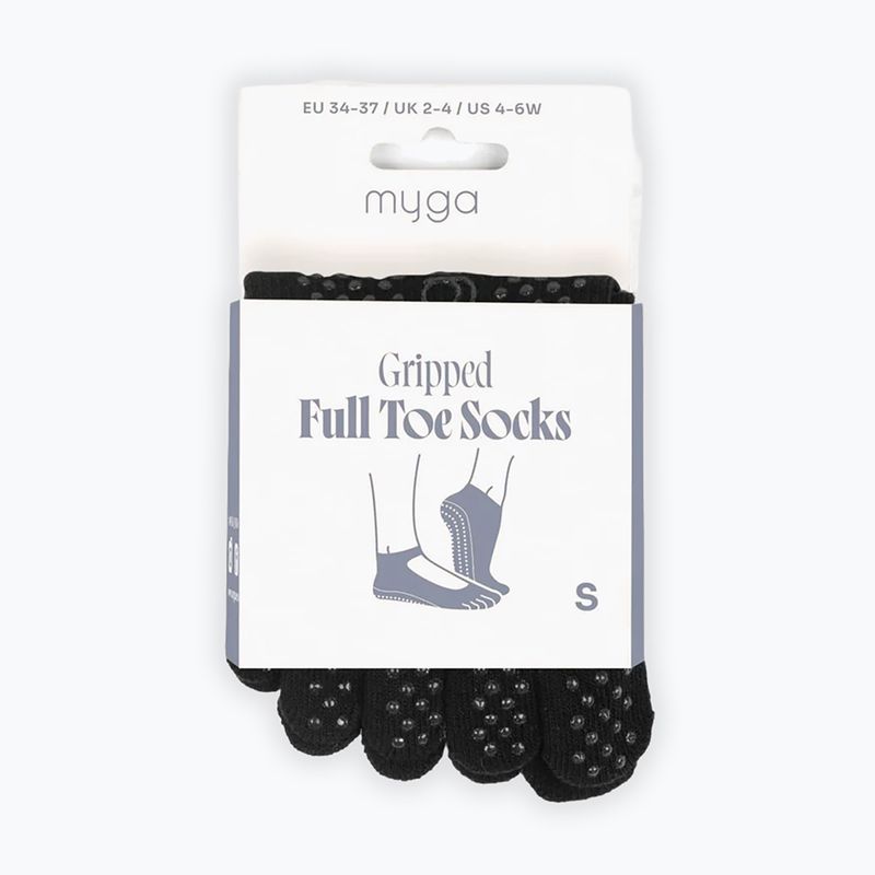 Skarpety Myga Toe black 4
