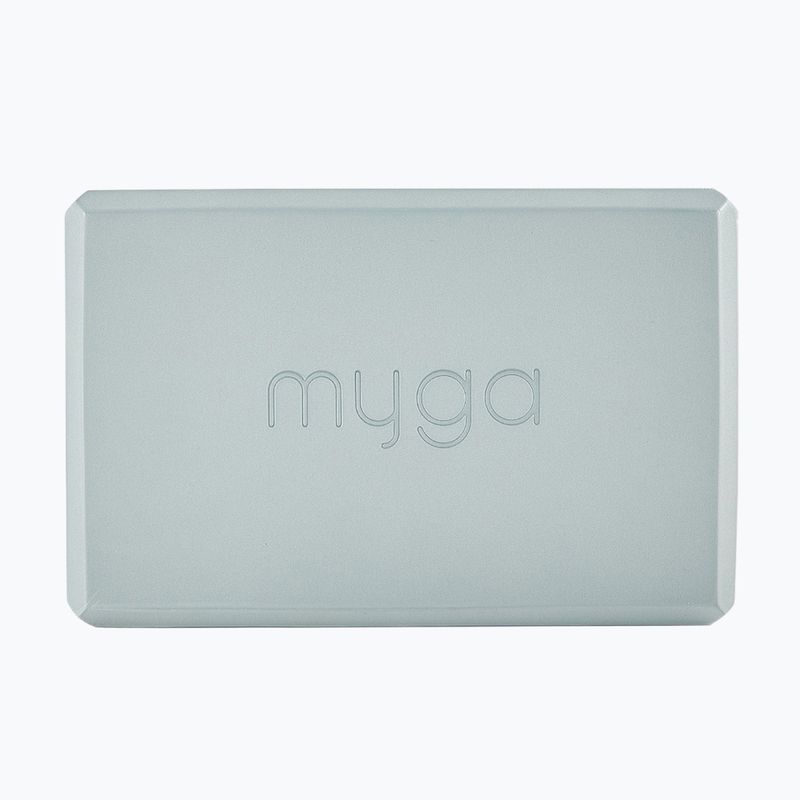 Kostka do jogi Myga Foam Block błękitny