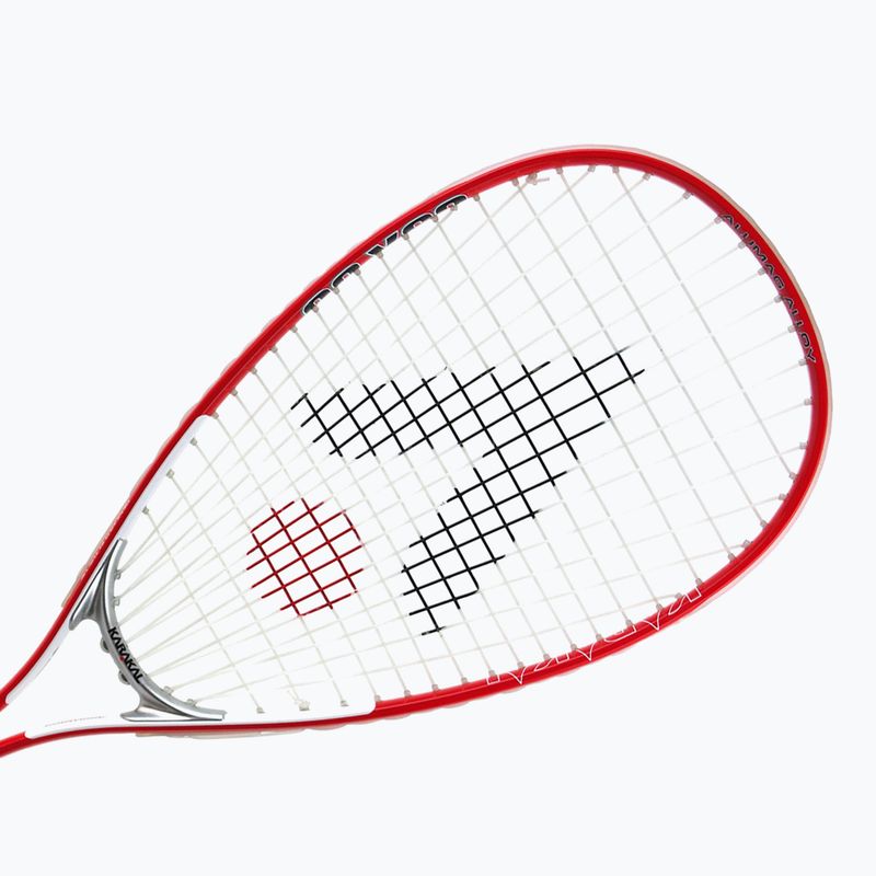 Rakieta do squasha dziecięca Karakal CSX-60 Junior red 3
