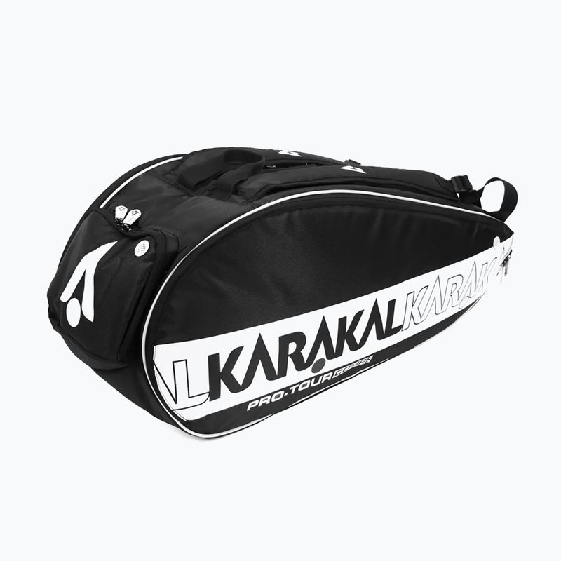 Torba do squasha Karakal Pro Tour Comp 2.2 9R white 2