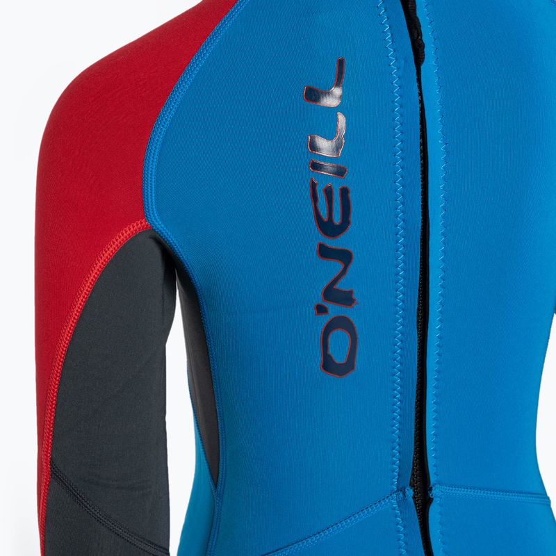 Pianka do pływania dziecięca O'Neill Toddler Reactor-2 2 mm Back Zip Full ocean/graphite/red 4