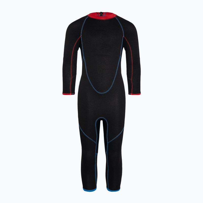 Pianka do pływania dziecięca O'Neill Toddler Reactor-2 2 mm Back Zip Full ocean/graphite/red 6