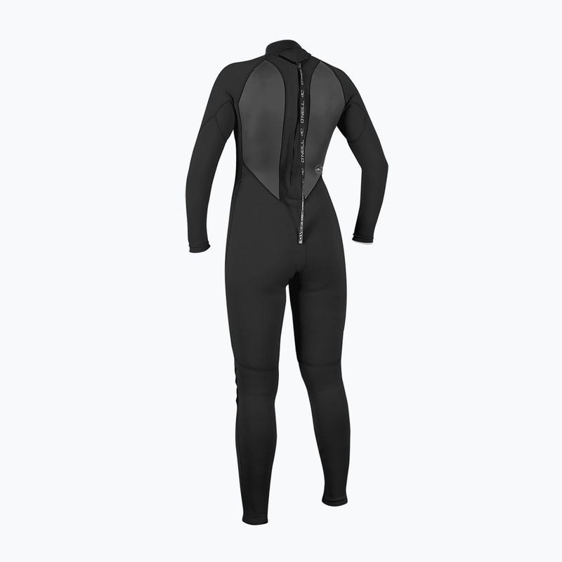 Pianka do pływania damska O'Neill Reactor-2 5/3 mm Back Zip Full black 2