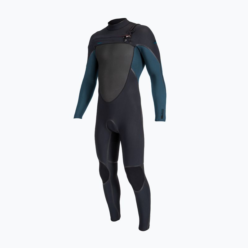 Pianka do pływania dziecięca O'Neill Youth Psycho Tech 5/4+ Chest Zip Full black/cadet blue