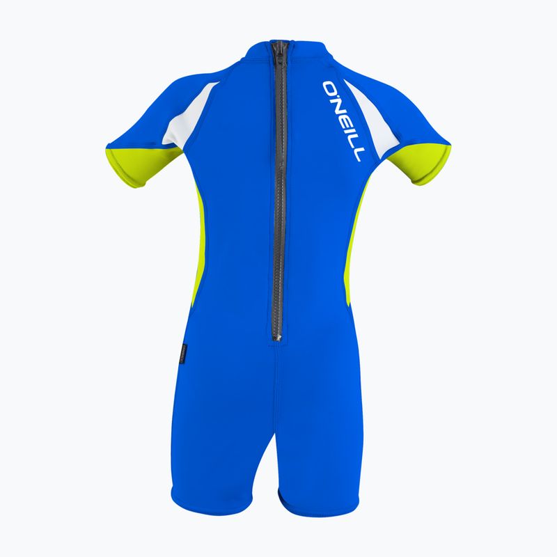 Kombinezon UPF 50+ O'Neill Child Basic Skins UV Spring IT3 pacific/lime/white 2