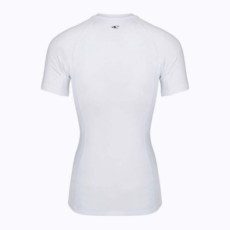 Koszulka do pływania damska O'Neill Basic Skins Rash Guard SS white 2