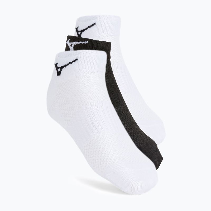 Skarpety Mizuno Training Mid 3 pary białe/czarne 67XUU95099