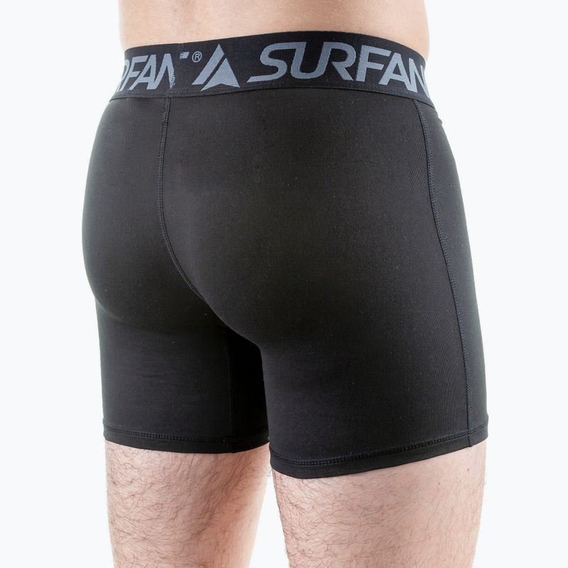 Bokserki termoaktywne męskie Surfanic Carbondri 3 pary black/grey/khaki 5