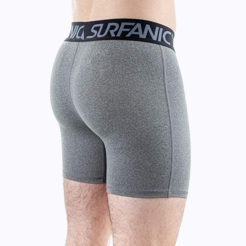 Bokserki termoaktywne męskie Surfanic Carbondri 3 pary black/grey/khaki 8