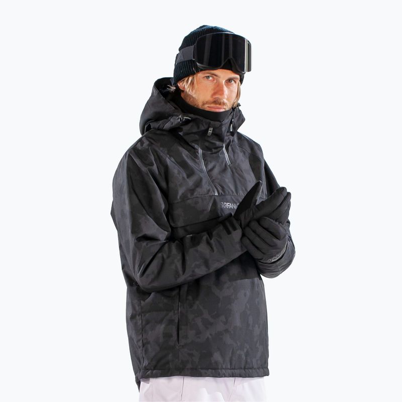 Kurtka snowboardowa męska Surfanic Whiteroom Map black 5