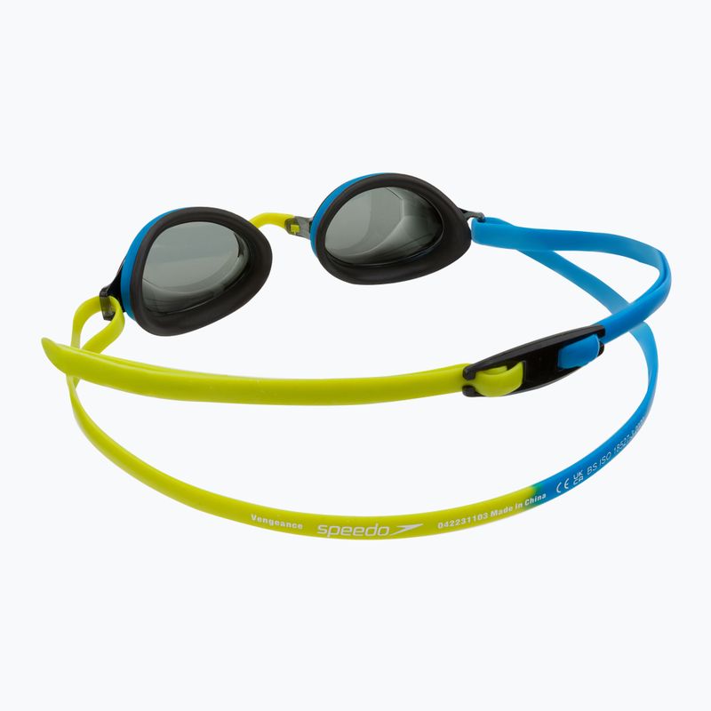 Okulary do pływania Speedo Vengeance atomic lime/pool blue/smoke 5