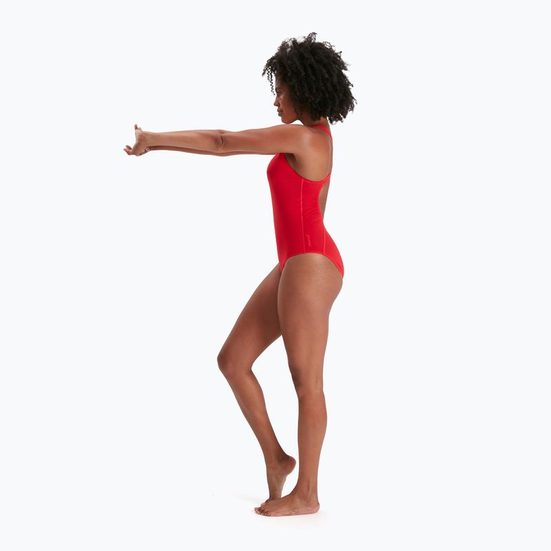 Strój pływacki jednoczęściowy damski Speedo ECO Endurance+ Medalist fed red 7