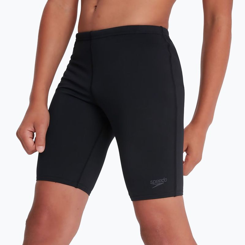 Jammery pływackie dziecięce Speedo ECO Endurance + Jammer black/white 5