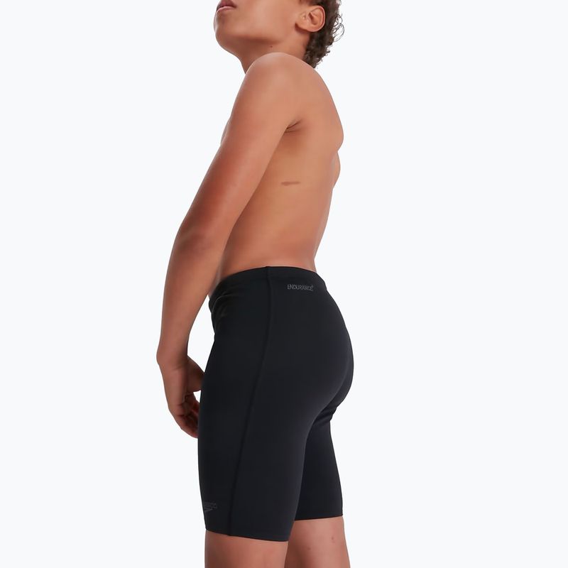 Jammery pływackie dziecięce Speedo ECO Endurance + Jammer black/white 6