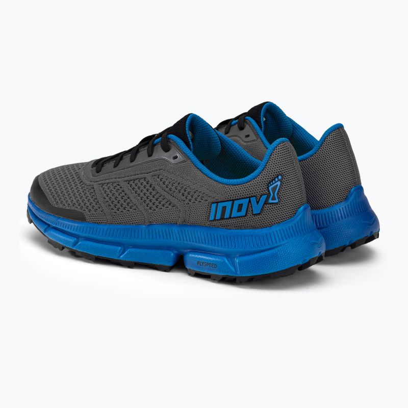 Buty do biegania męskie Inov-8 Trailfly Ultra G 280 grey/blue 3