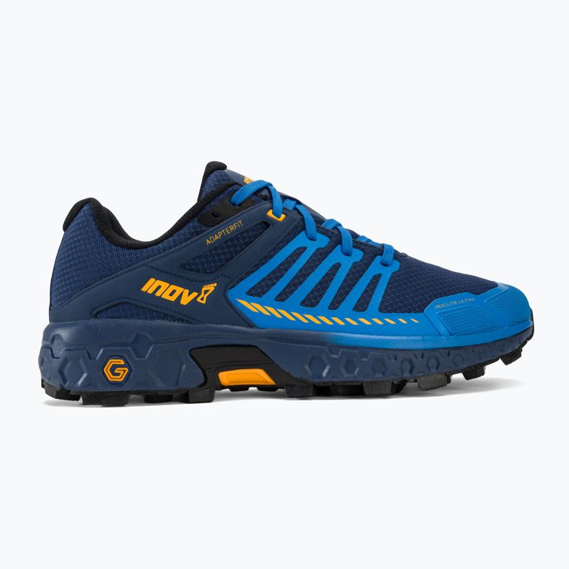 Buty do biegania męskie Inov-8 Roclite Ultra G 320 navy/blue/nectar 2