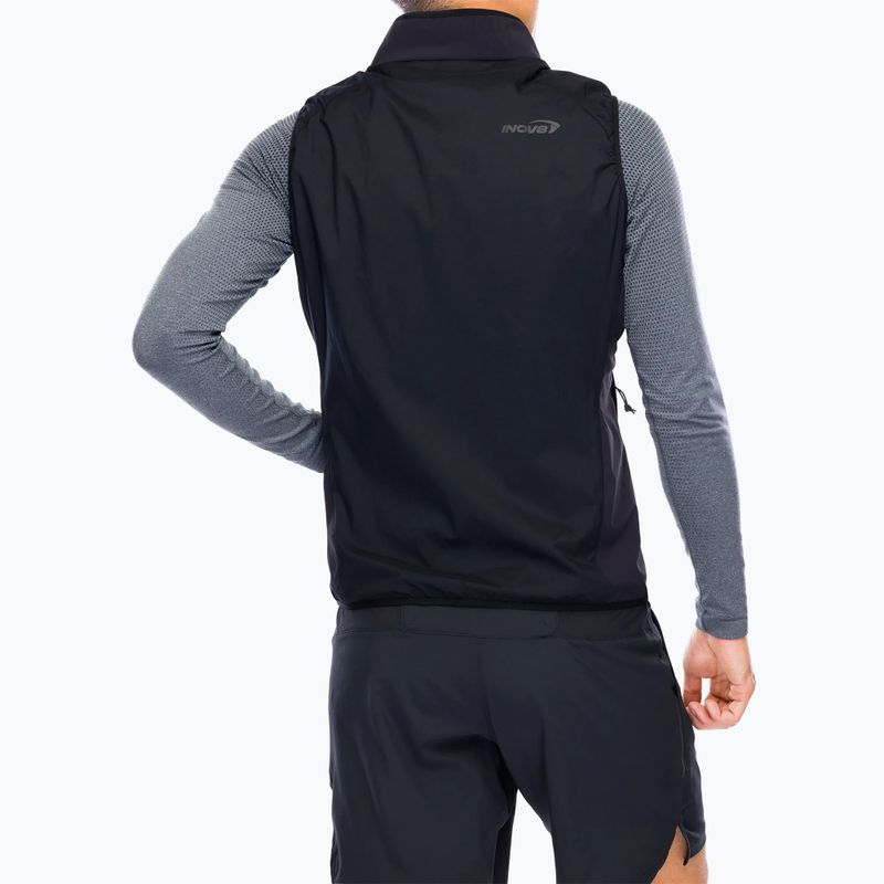 Bezrękawnik do biegania męski Inov-8 Performance Hybrid black 2