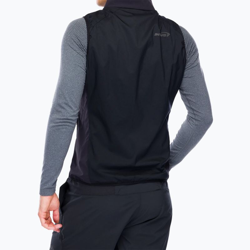 Bezrękawnik do biegania męski Inov-8 Performance Hybrid black 4