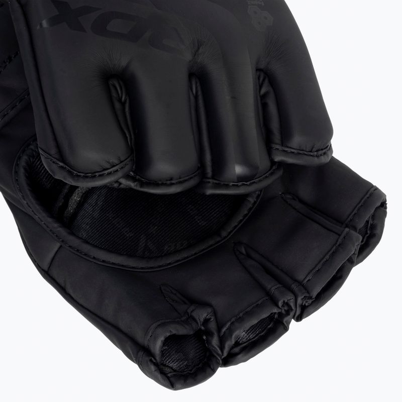 Rękawice grapplingowe RDX Grappling Glove F15 matte black 4