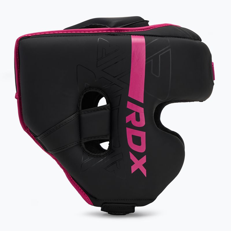 Kask bokserski RDX F6 Kara Head Guard pink 2