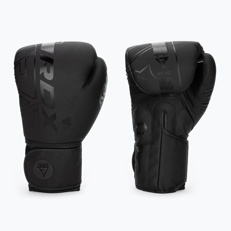 Rękawice bokserskie RDX F6 matte black
