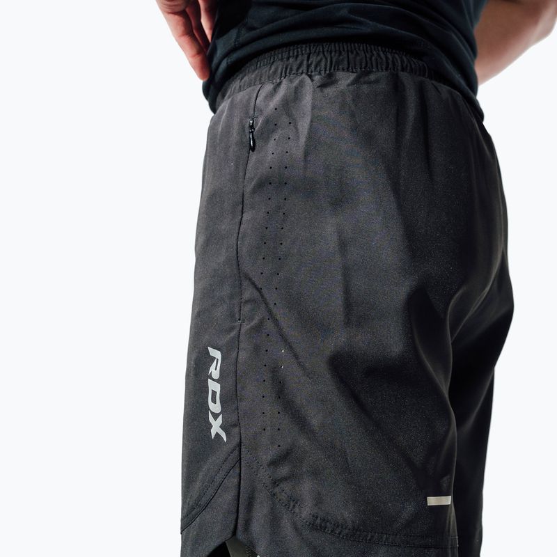 Spodenki treningowe RDX T16 black/grey 4