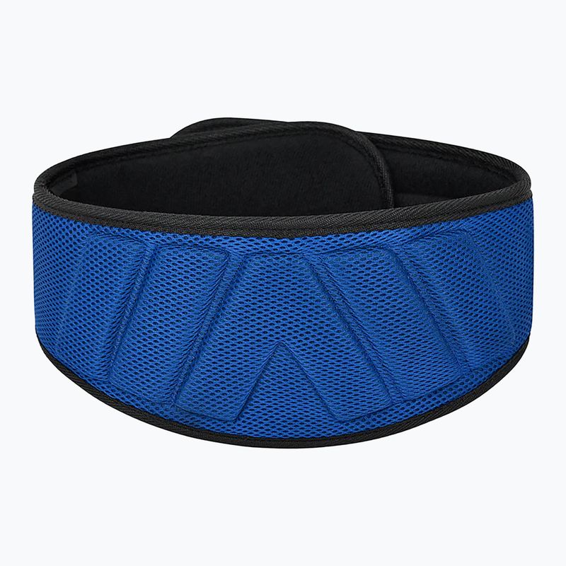 Pas do podnoszenia ciężarów RDX Rx4 Weightlifting Belt blue 4