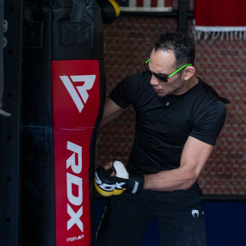 Rękawice grapplingowe RDX Grappling Glove REX T6 Plus yellow 14