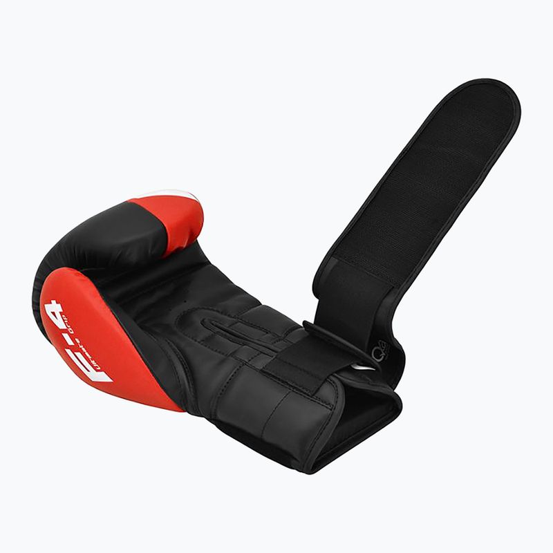 Rękawice bokserskie damskie RDX BGR-F4 red/black 8