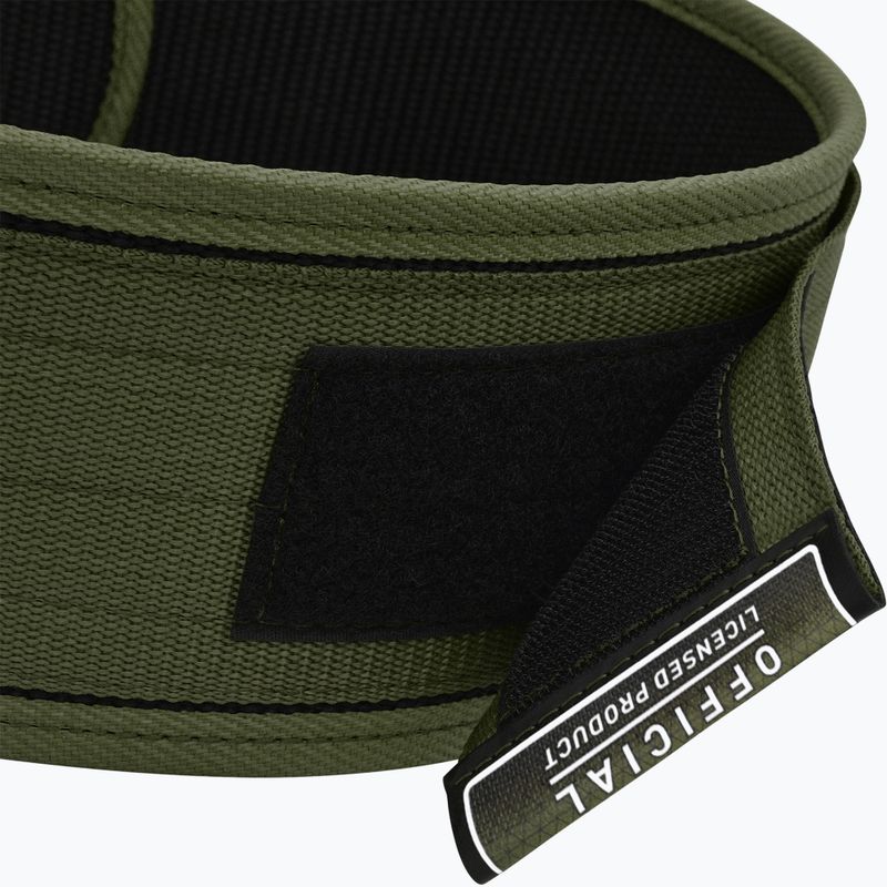 Pas do podnoszenia ciężarów RDX RX1 Weight Lifting Strap army green 5