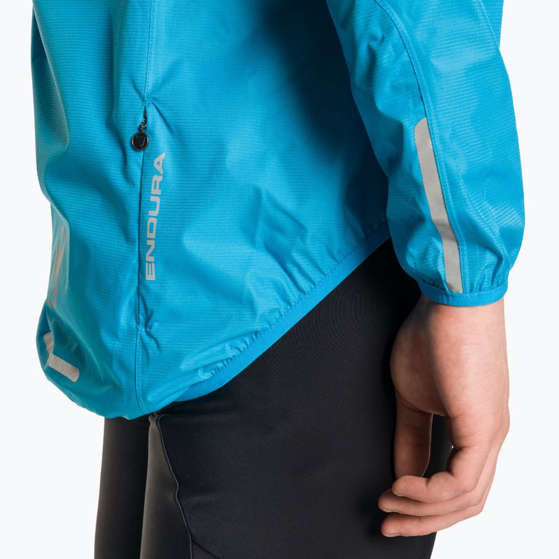 Kurtka rowerowa męska Endura Xtract II hi-viz blue 5