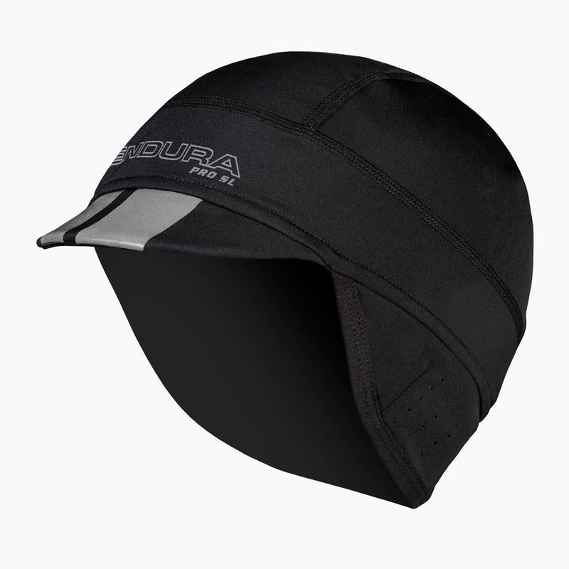 Czapka z daszkiem rowerowa Endura Pro Winter black