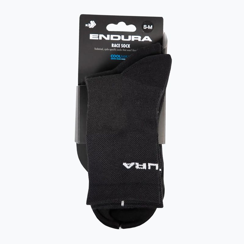 Skarpety Endura Coolmax Race 3 pary black 4