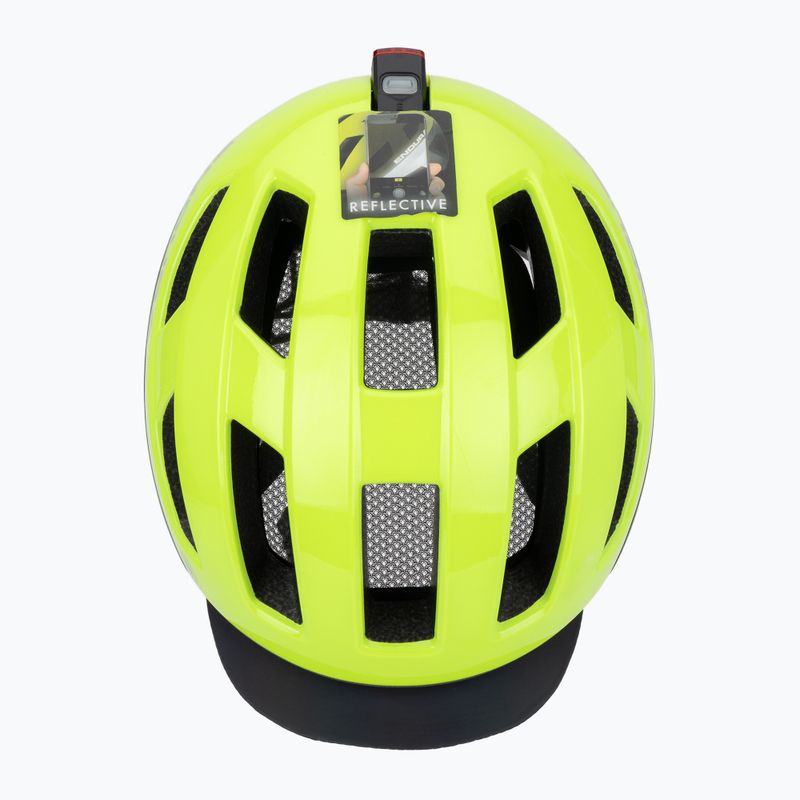 Kask rowerowy Endura Urban Luminite hi-viz yellow 6